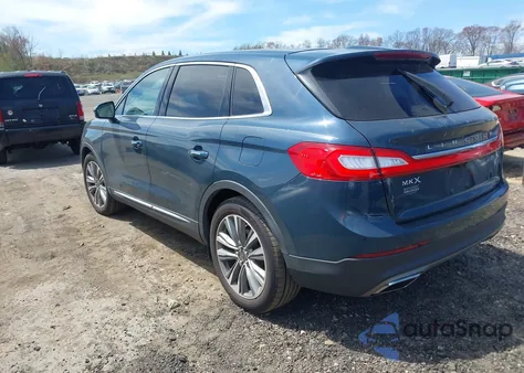 2016 Lincoln Mkx Reserve z USA, uszkodzony, nr VIN 2LMTJ8LP6GBL21633